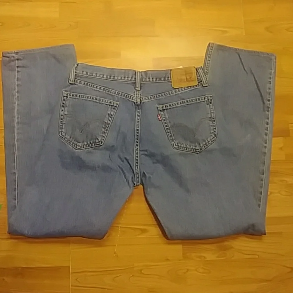 Mens Levis 505 Straight fit Jeans 34/34 LMN